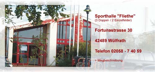 Sporthalle Fliethe - Wülfrath